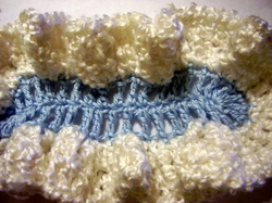 crochet cloud scarf